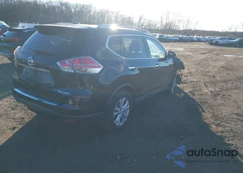 2016 Nissan Rogue Sv from USA, damaged, VIN KNMAT2MV2GP613364